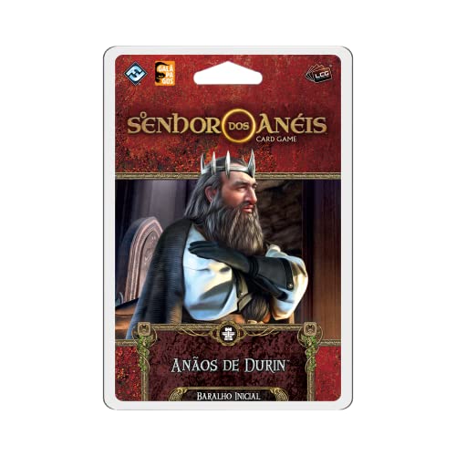 Galápagos, O Senhor dos Anéis: Card Game - Anões de Durin (Baralho Inicial), Jogo de Cartas para Amigos, 1 a 4 jogadores, 30 – 90 min