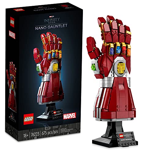 76223 LEGO® Marvel Manopla de Nanotecnologia; Kit de Construção (680 peças)